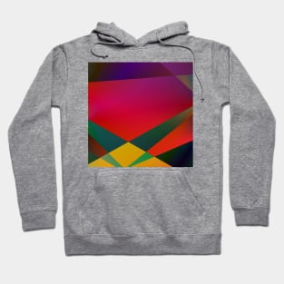 red blue green texture art Hoodie